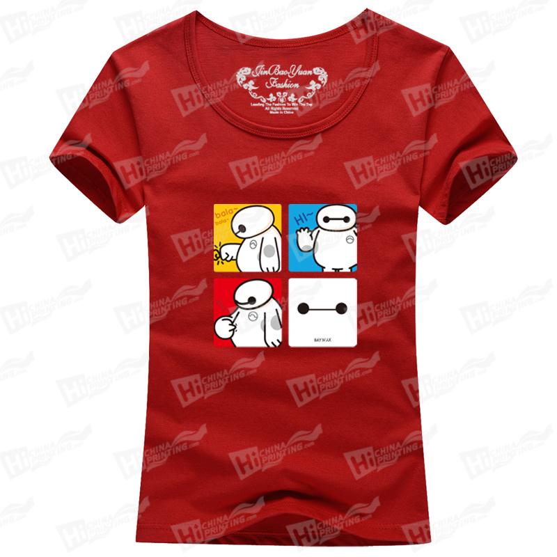 Family Clothes Family Matching Outfits Mom's T-SHIRTS with Baymax